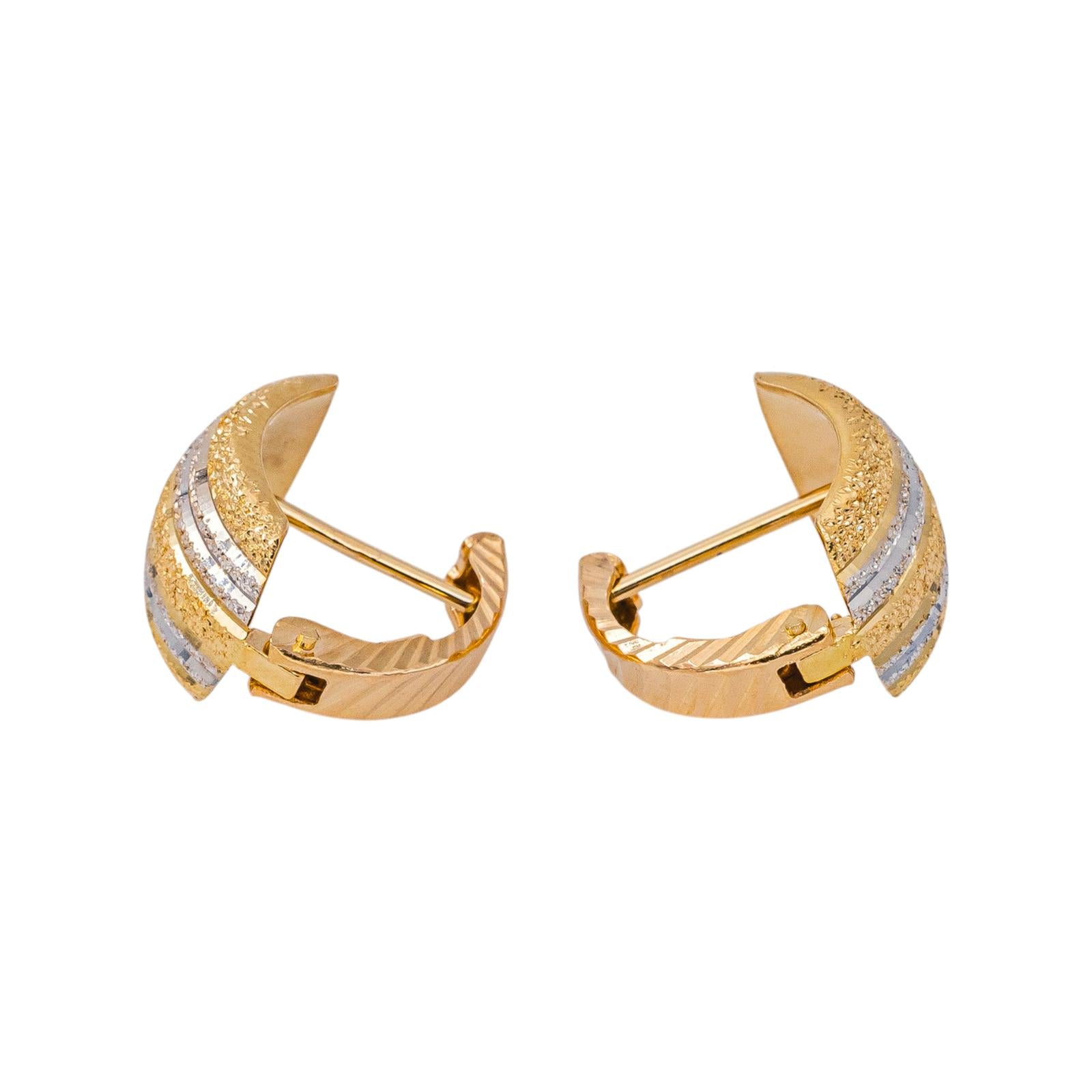 Boucles d'oreilles Or jaune