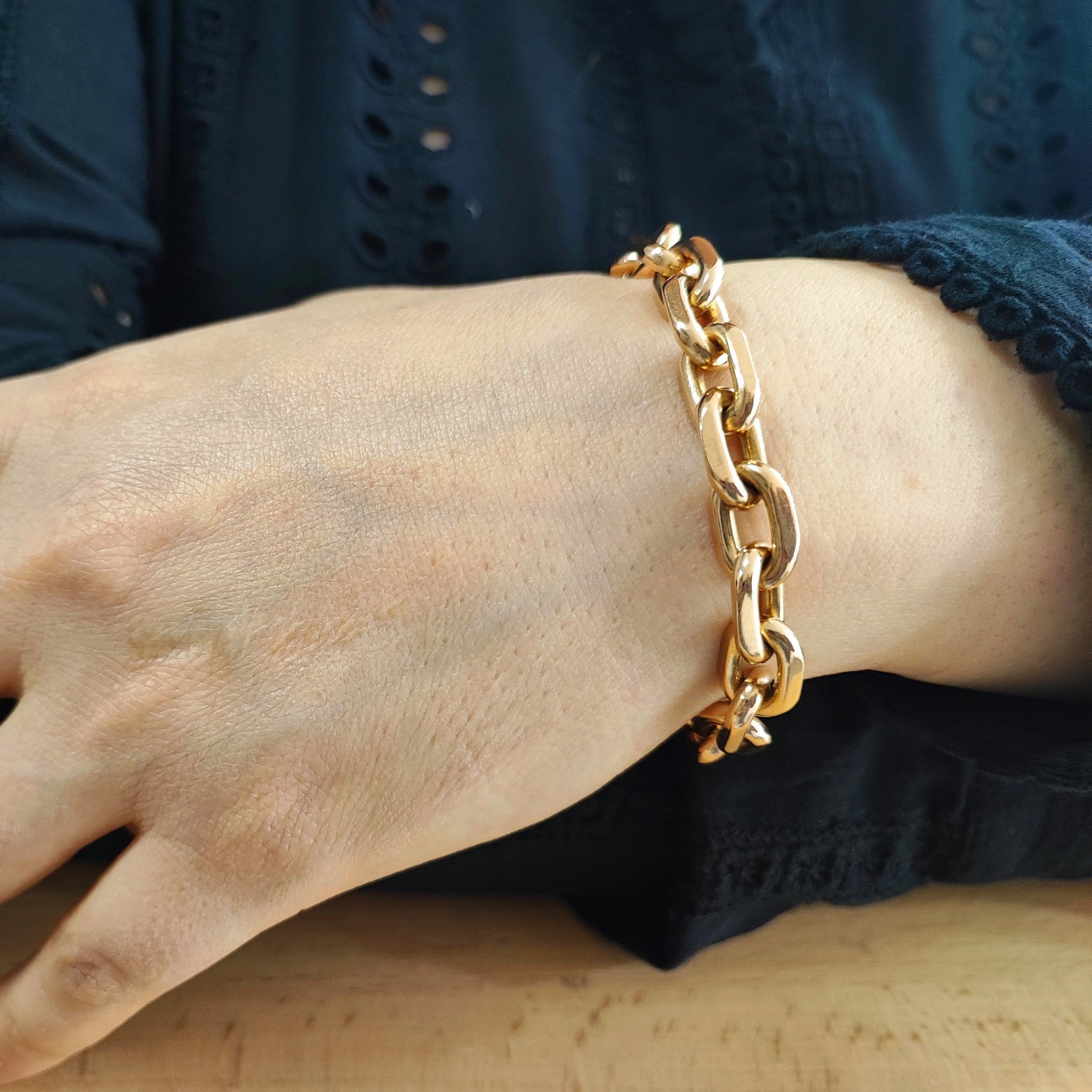 Yellow Gold Link Bracelet