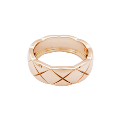 Bague Chanel, "Coco Crush", or rose.