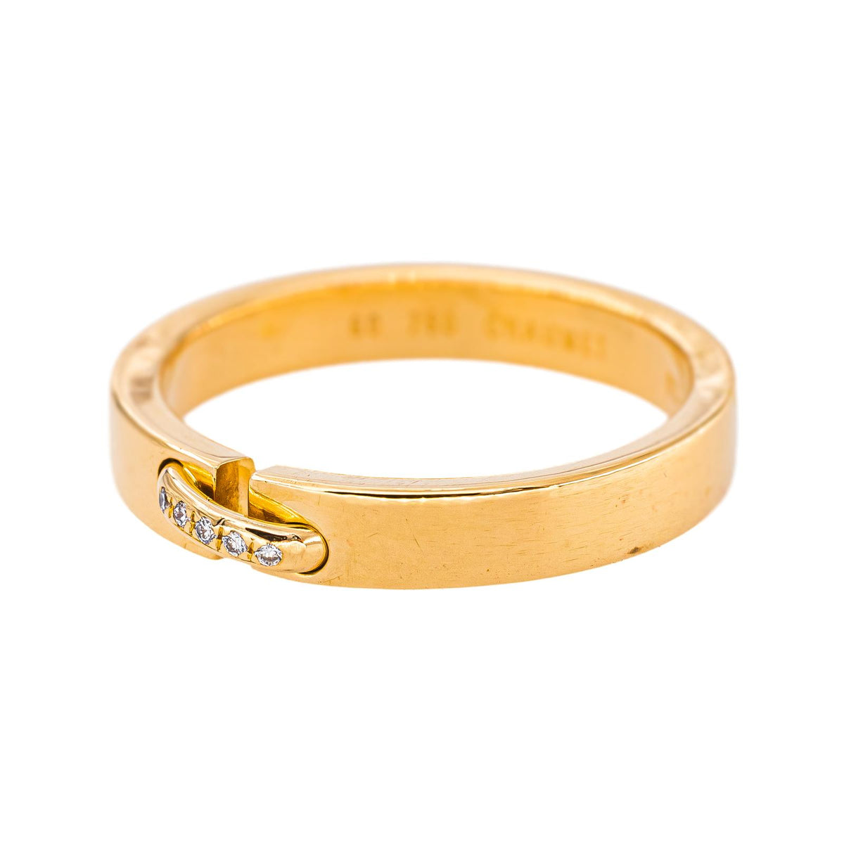 Chaumet Liens Evidence Ring in Rose Gold with Diamonds