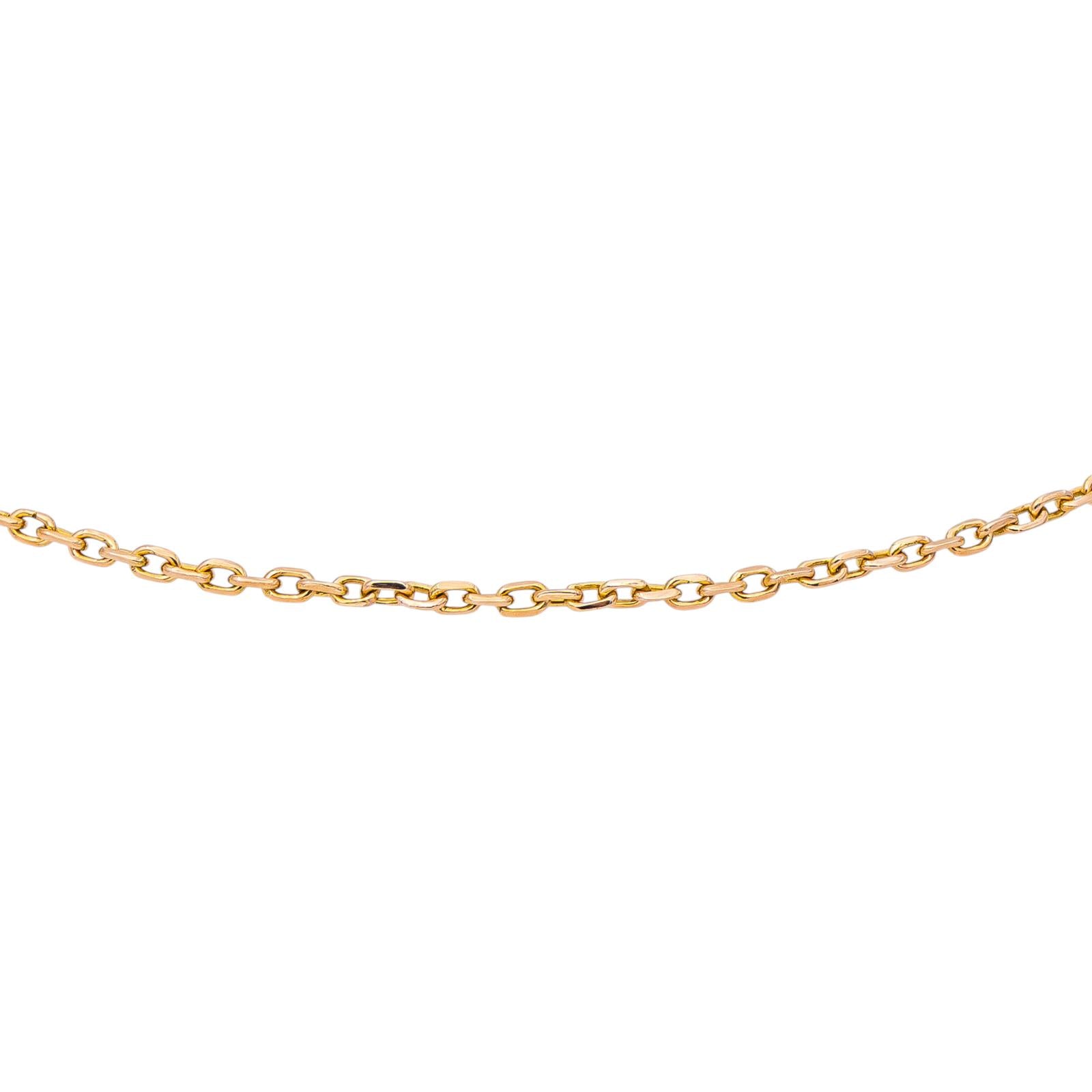 Collier Chaîne Forçat Or rose