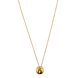 DINH VAN "Punaise" Pendant Necklace in Yellow Gold and Diamond