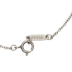 Necklace Pendant TIFFANY & CO. "Open Circle" in Platinum and Diamonds