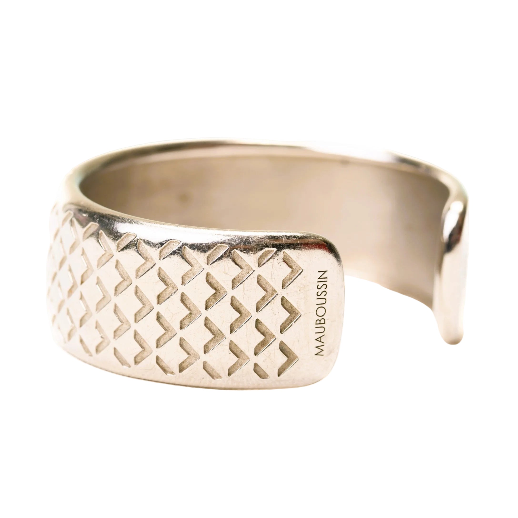 MAUBOUSSIN "Salomé" Cuff bracelet in Yellow gold and Silver