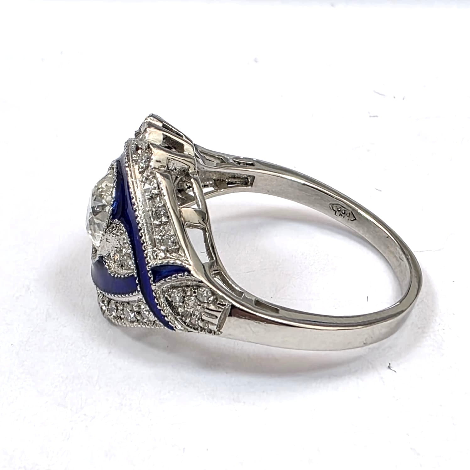 White Gold and Diamond Ring
