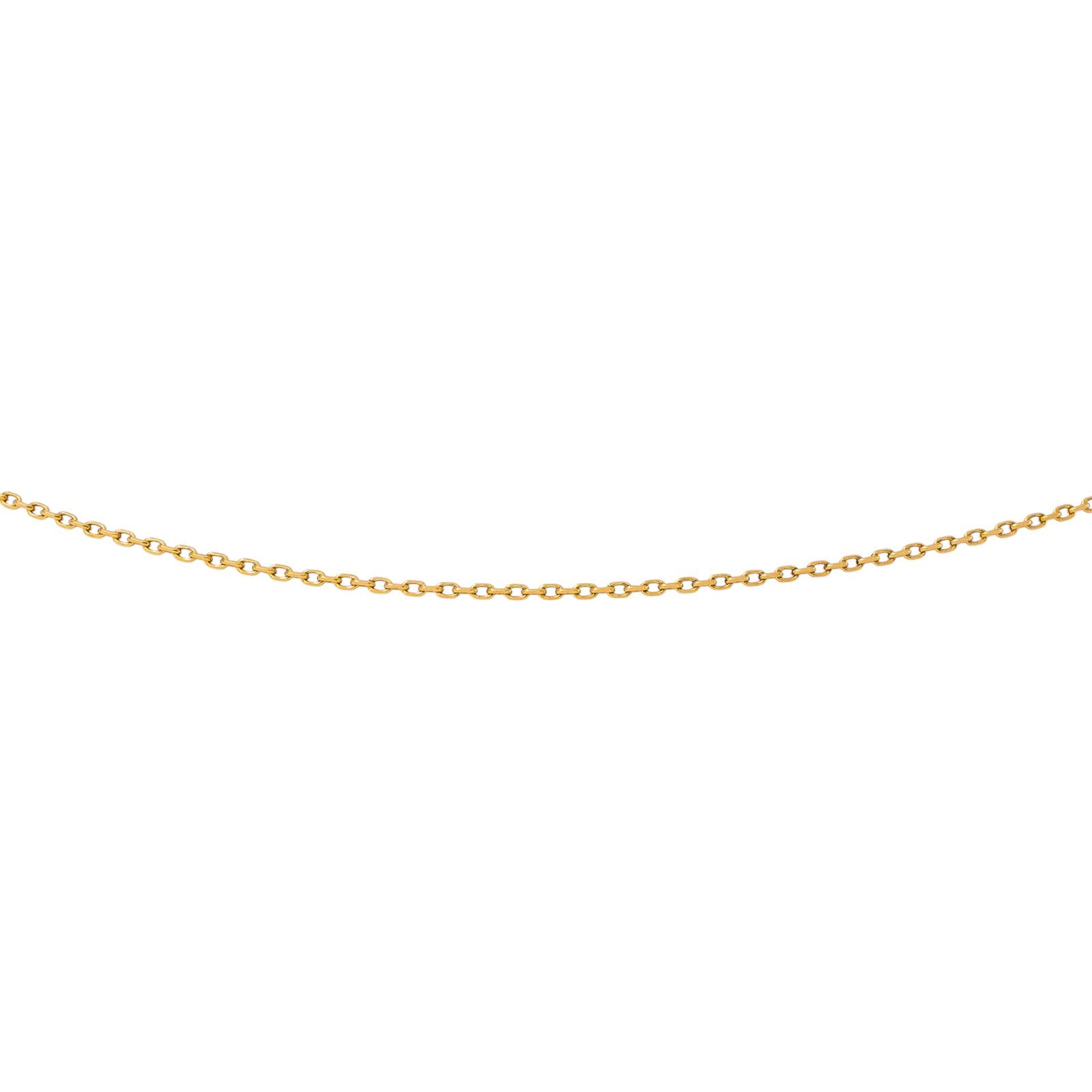 Yellow Gold Forçat Link Necklace