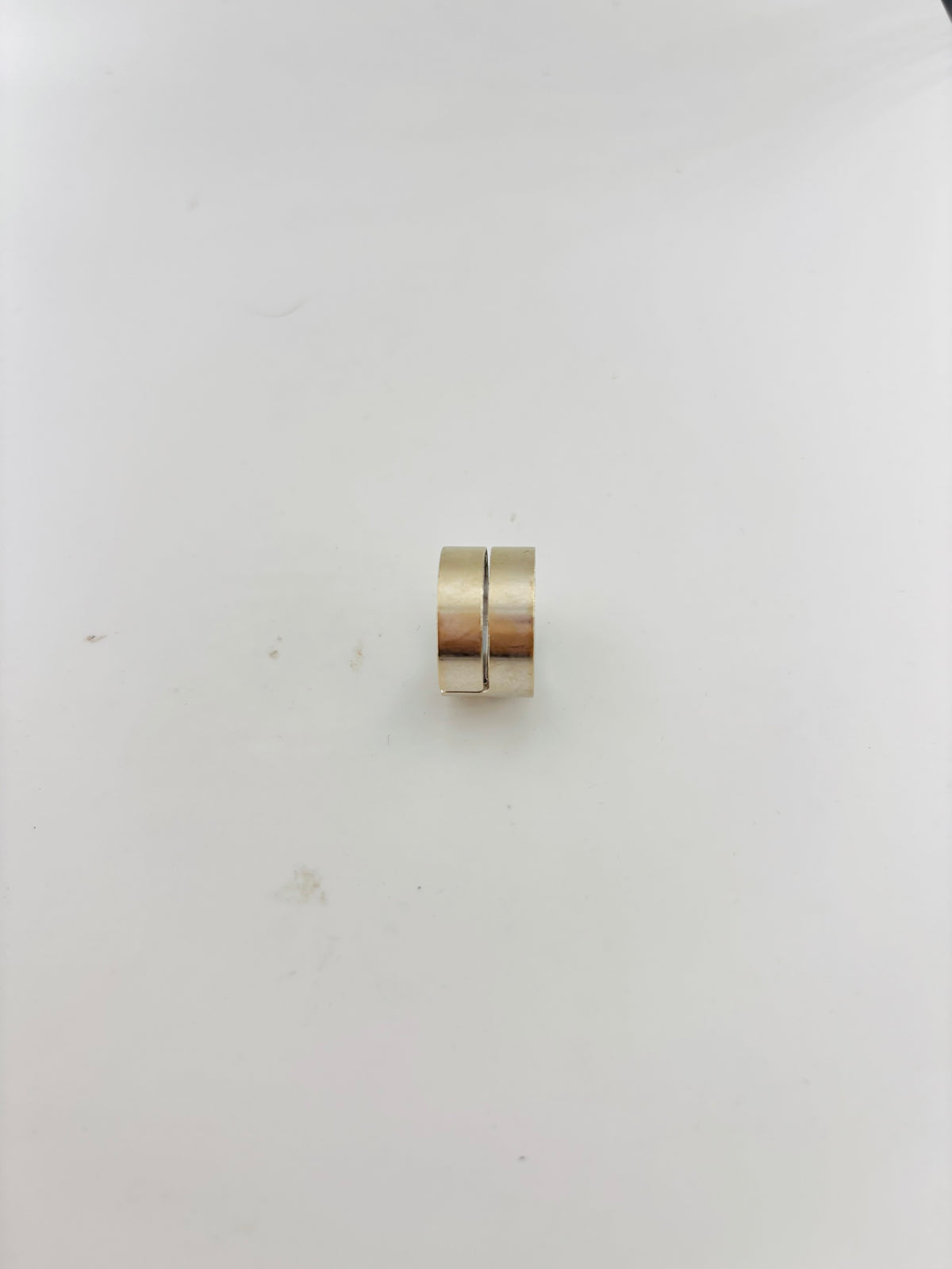 DINH VAN "Seventies" GM Band Ring in White Gold