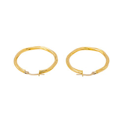Yellow gold Hoop earrings