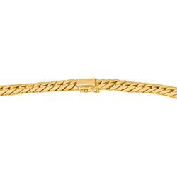 Yellow Gold English Link Necklace