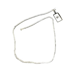 "Rivière" Necklace in White Gold and Diamonds