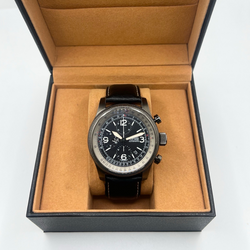 ORIS "Big Crown X1 Calculator" Watch in Steel and Leather