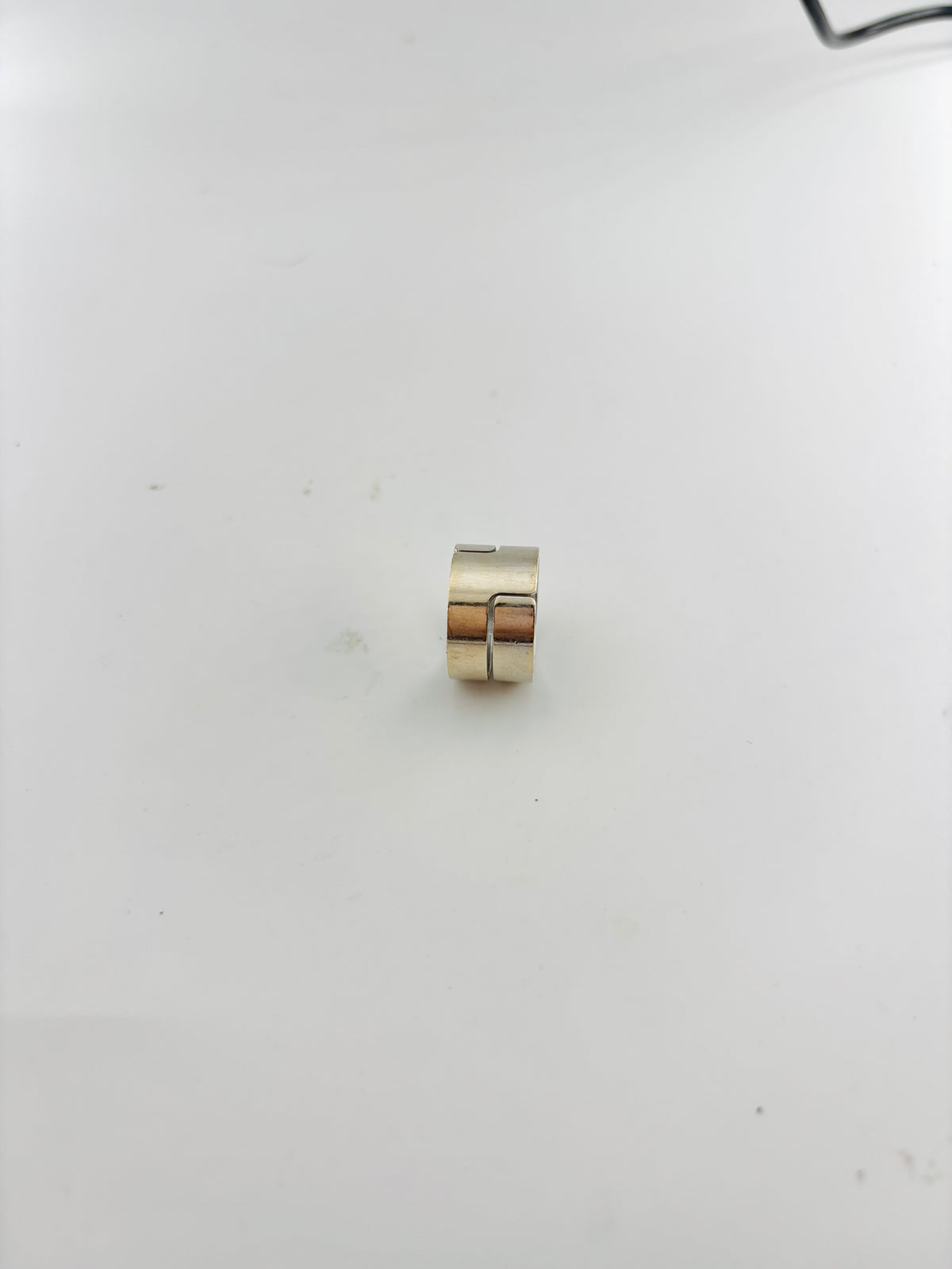 DINH VAN "Seventies" GM Band Ring in White Gold