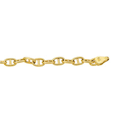 Yellow Gold Nautical Chain Necklace