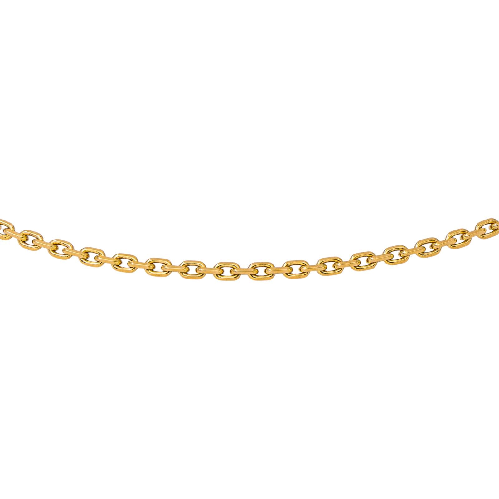 Collier Maille Forçat Or jaune