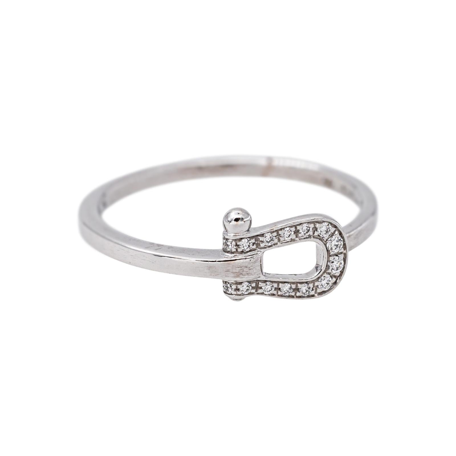 Fred Ring, Force 10, White gold, Diamond