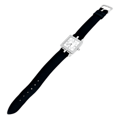 Montre Van Cleef & Arpels, "Classique Arpels" en or blanc, diamants.