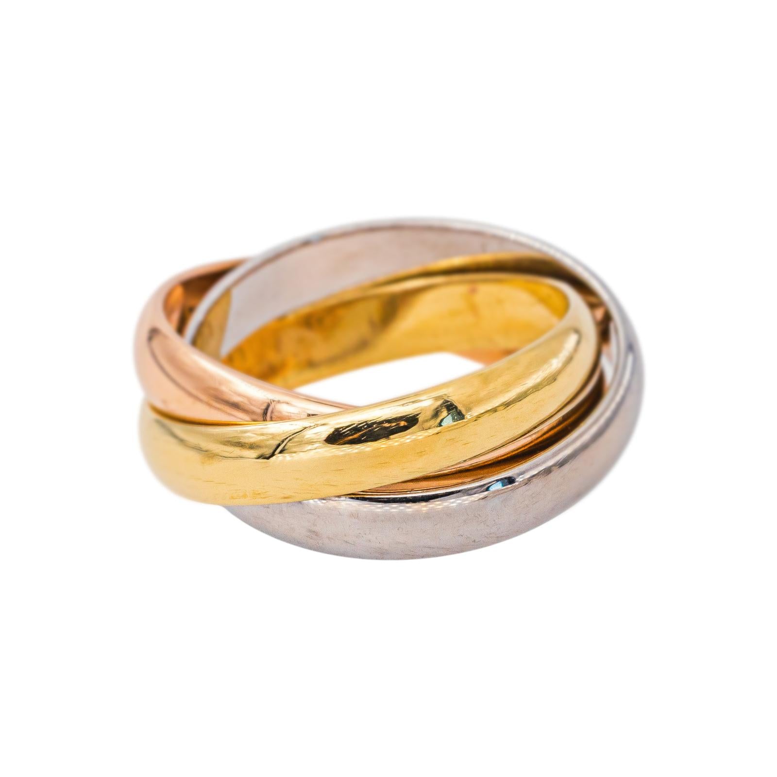 Cartier Bague Trinity Or jaune