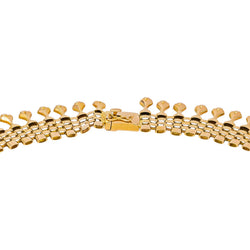 Yellow gold necklace