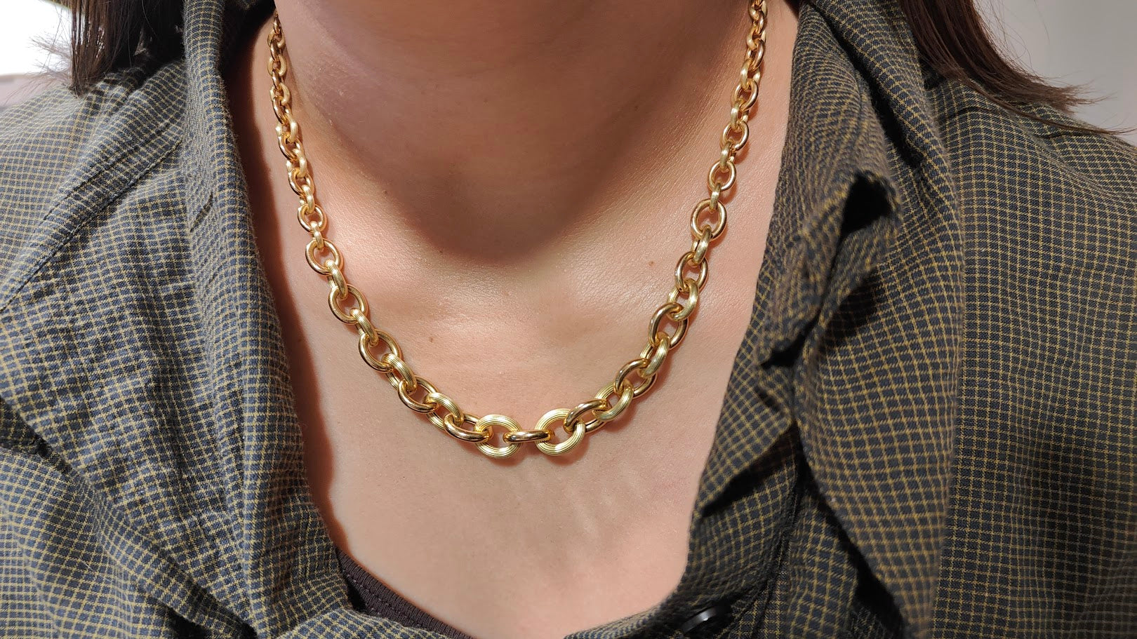 Collier Chaîne en or jaune