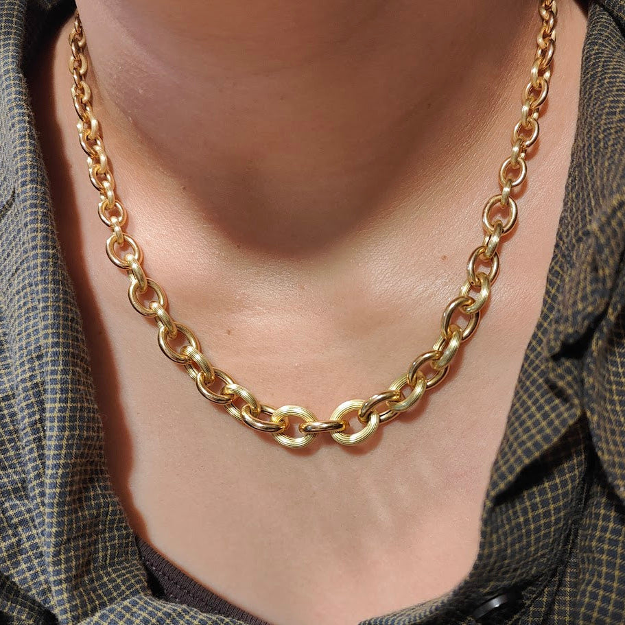 Collier Chaîne en or jaune