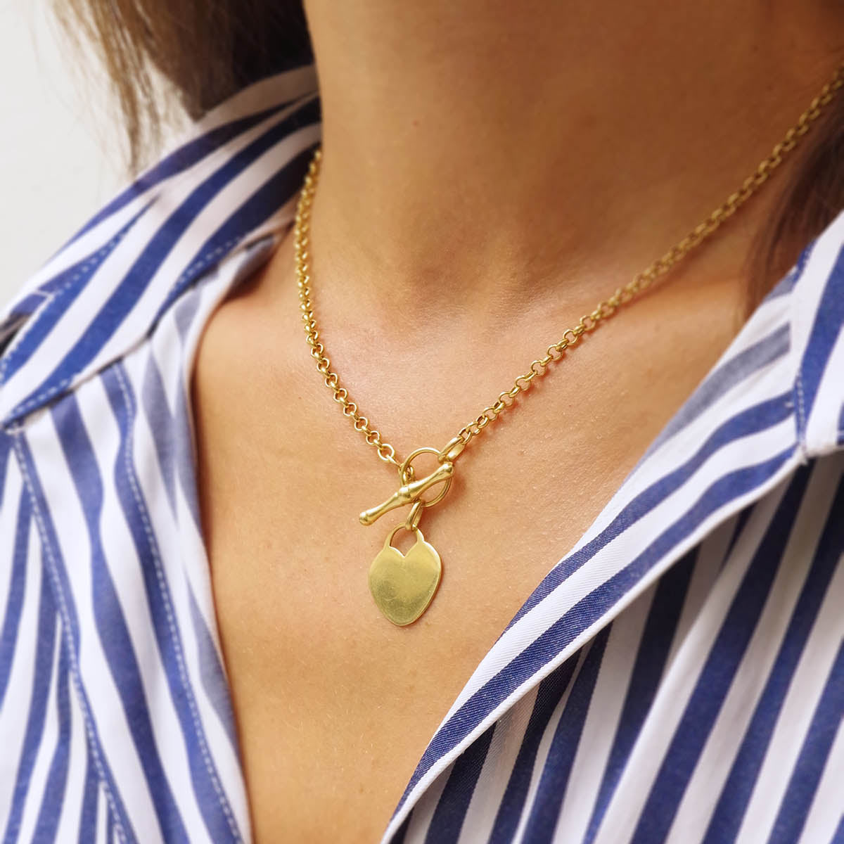 Yellow Gold Pendant Necklace