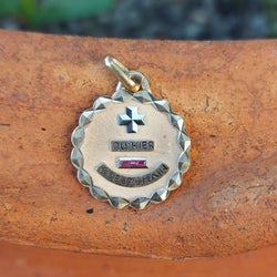 A.Augis, médaille d'Amour or 18k - Castafiore
