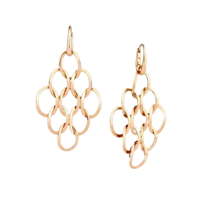 Boucles d'oreilles POMELLATO Brera en or jaune