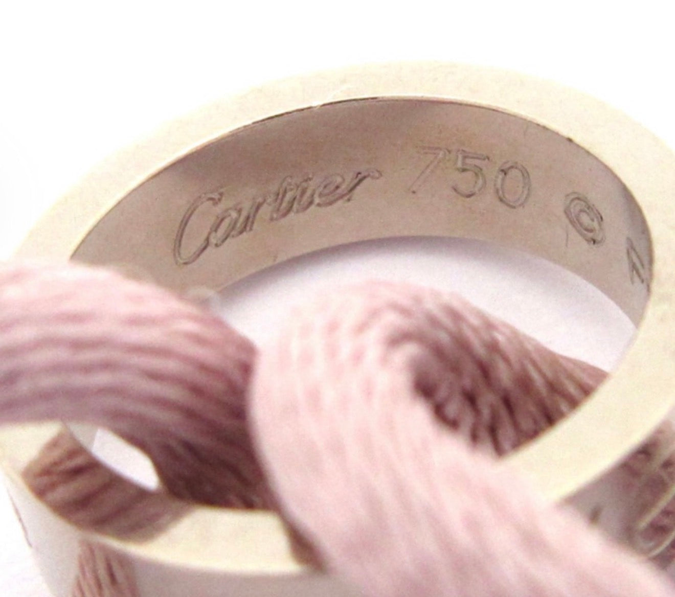 CARTIER "Love" Flexible Bracelet in White Gold