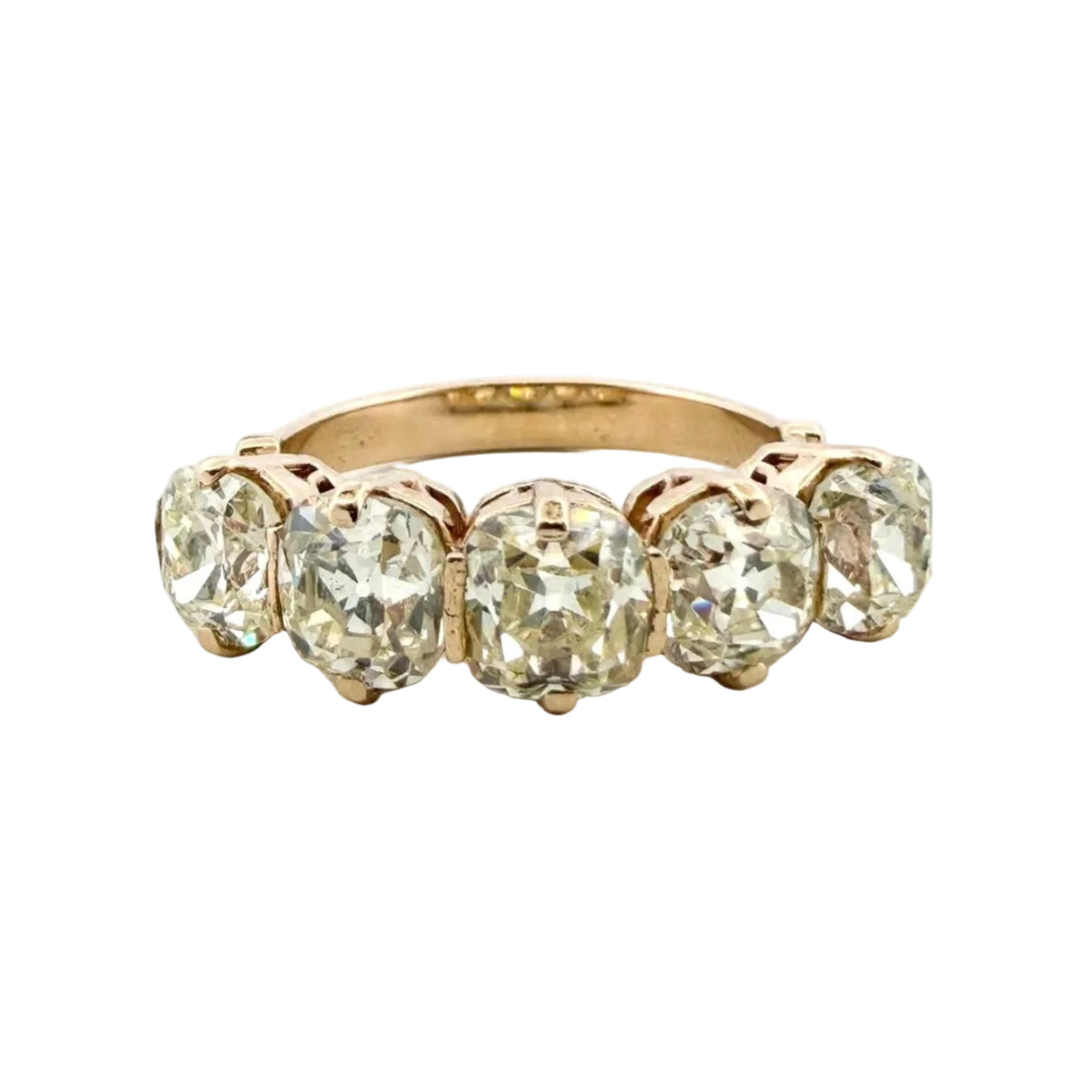 White Gold and Diamond Wedding Band