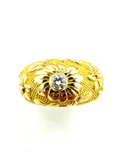 VAN CLEEF & ARPELS ring in yellow gold with diamonds