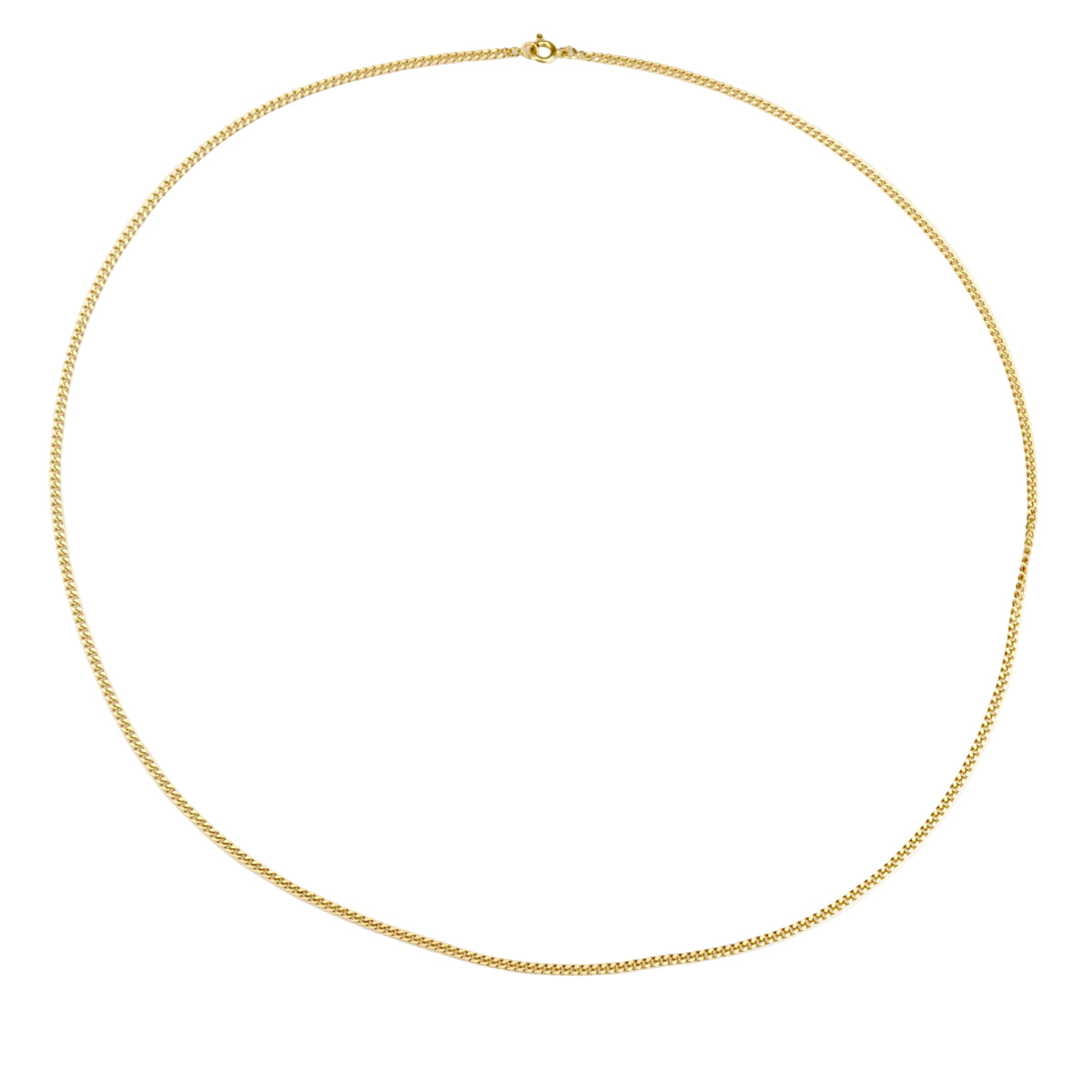 Yellow Gold Chain Necklace