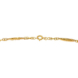 Yellow Gold Filigree Necklace