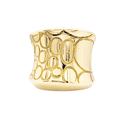 Bague Pomellato "Cocco" en or jaune.