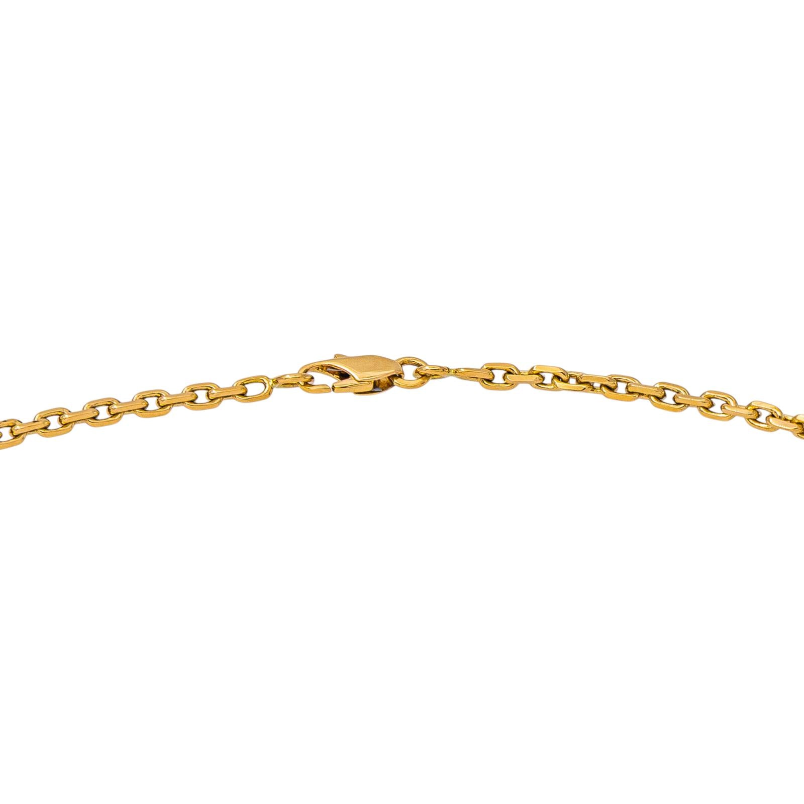 Collier Maille Forçat Or jaune