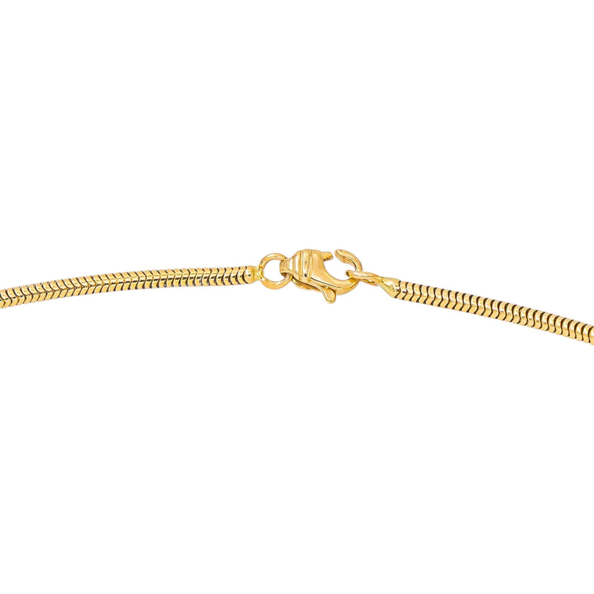 Yellow Gold Snake-Link Necklace