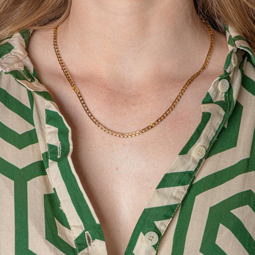 Collier Maille Gourmette Or jaune