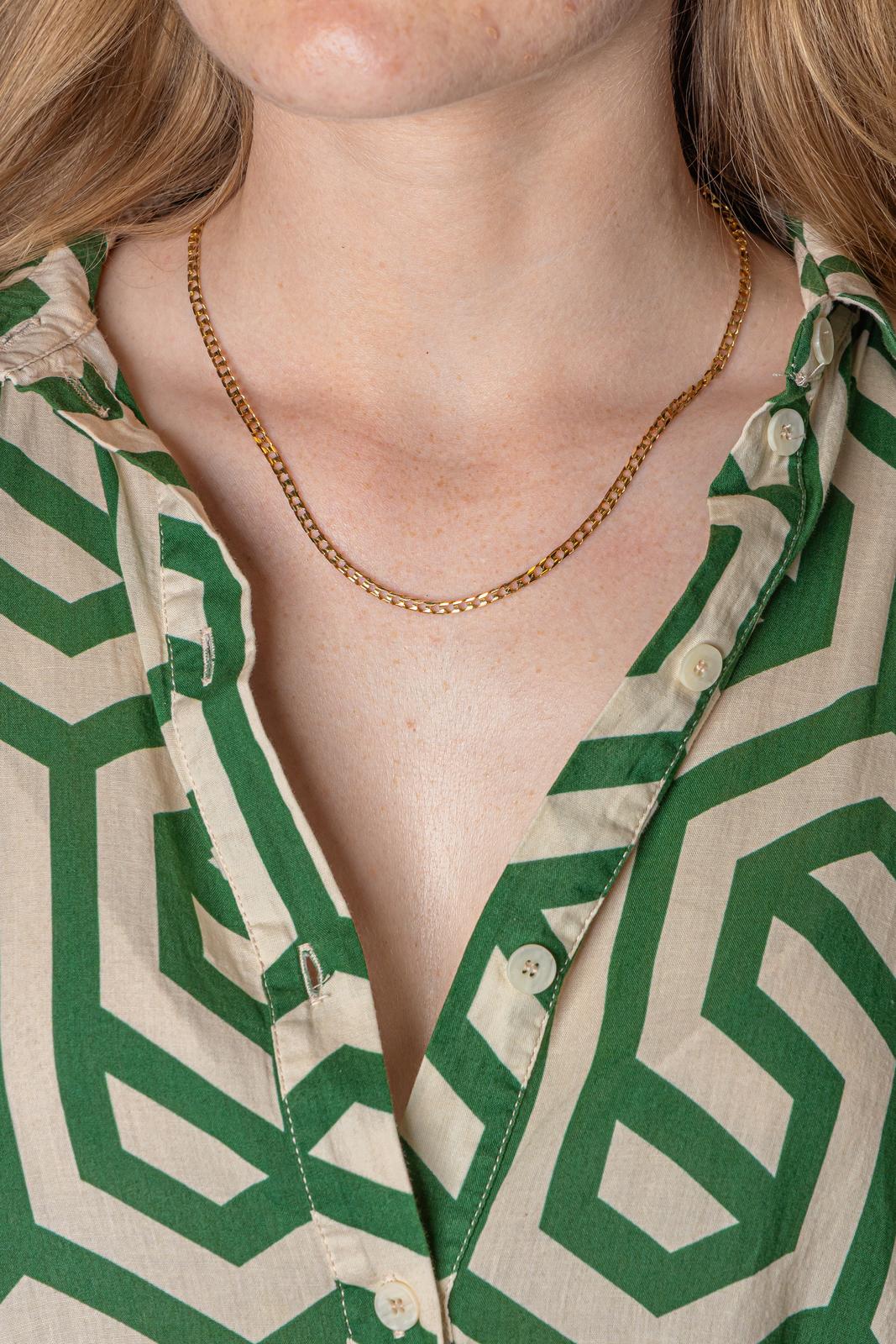 Collier Maille Gourmette Or jaune