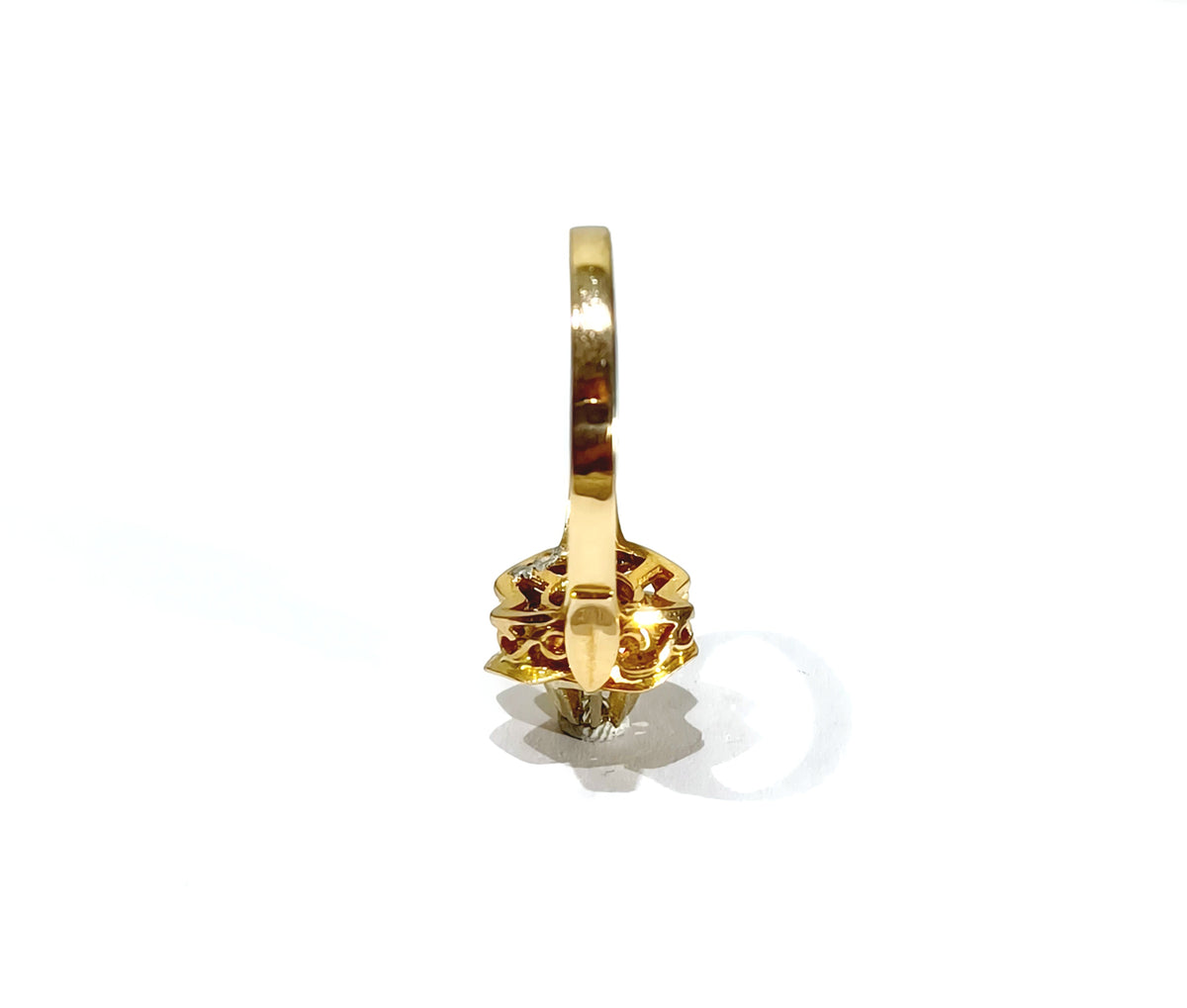 Rose gold and Diamond Ring