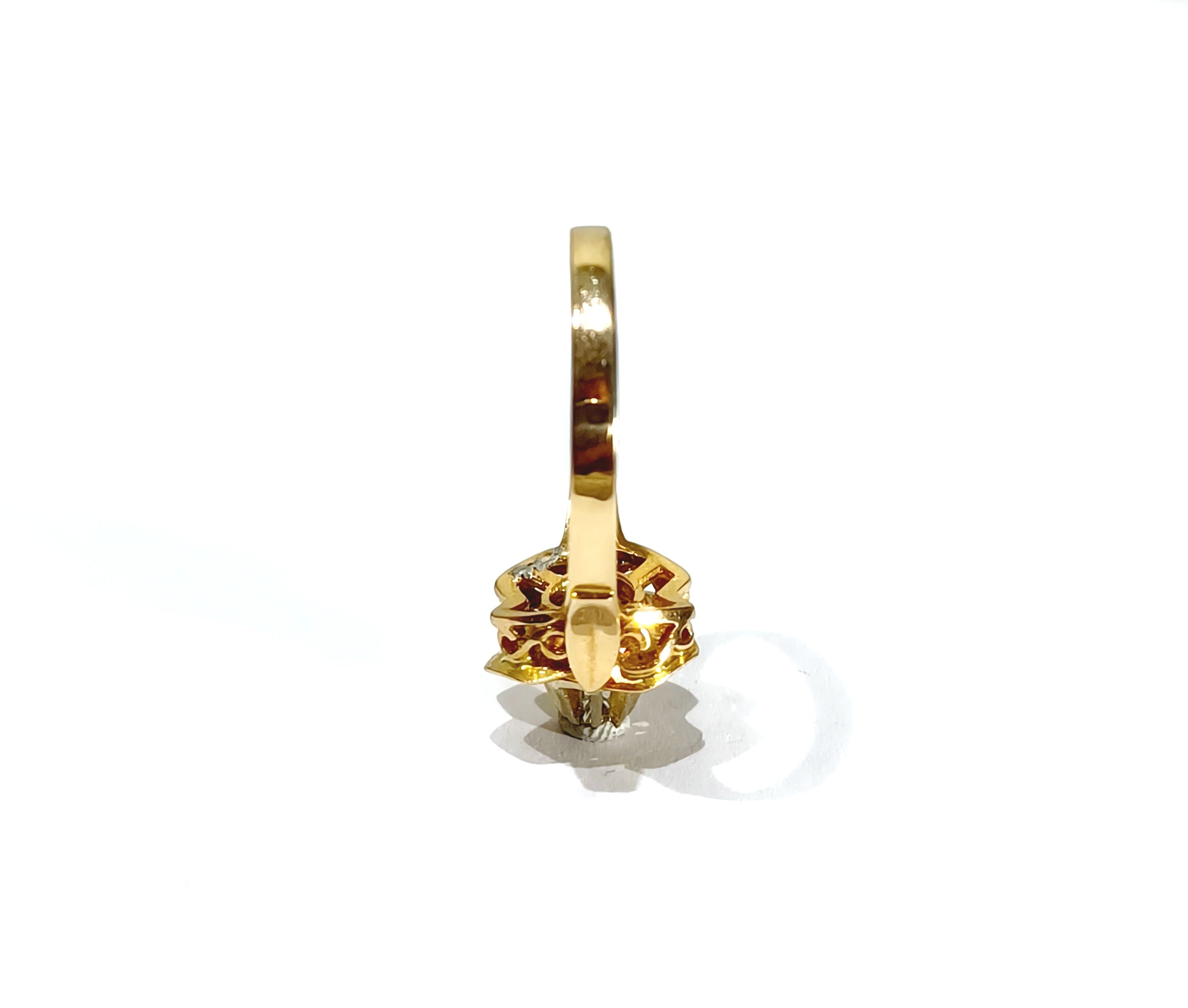 Rose gold and Diamond Ring