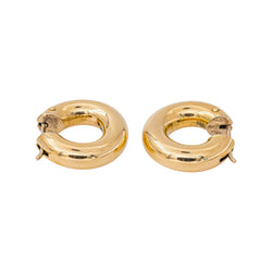 Yellow gold Hoop earrings