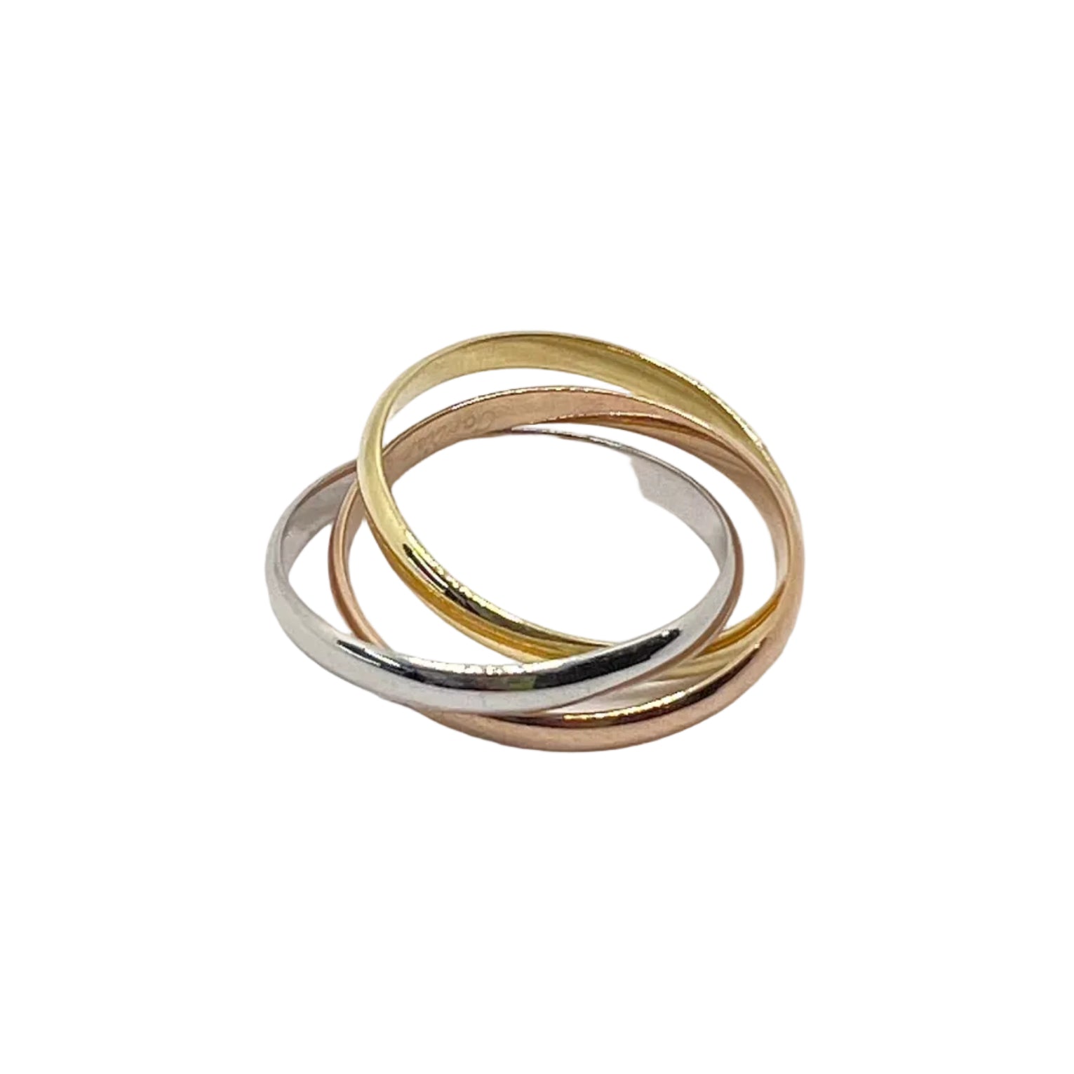 Cartier 18-karat gold Trinity ring