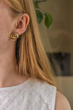 Boucles d'oreilles Or  jaune
