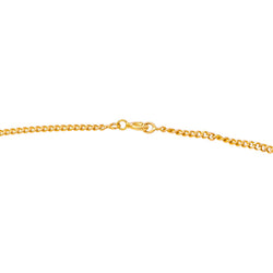 Necklace Curb chain Rose gold