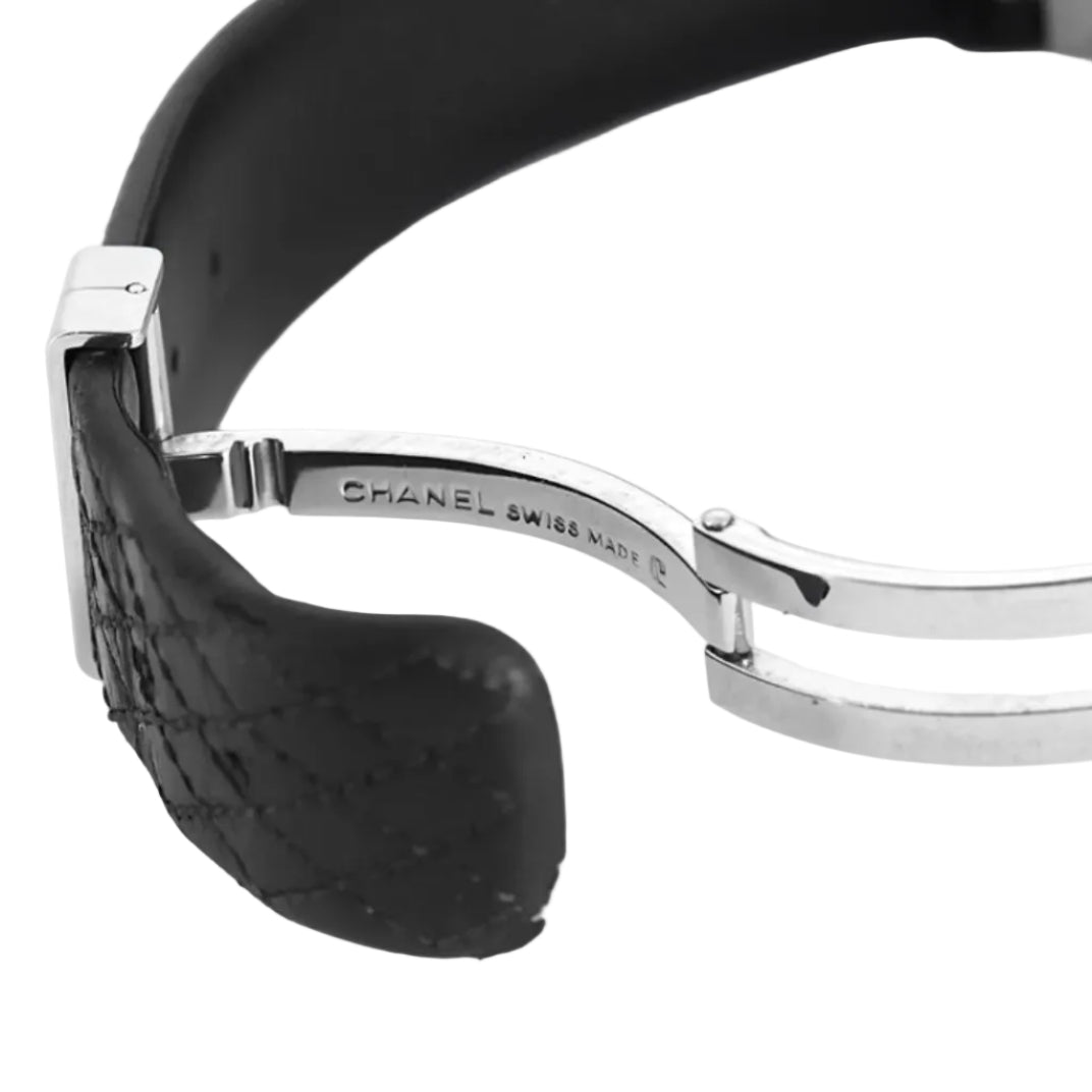 Watch CHANEL in steel and leather