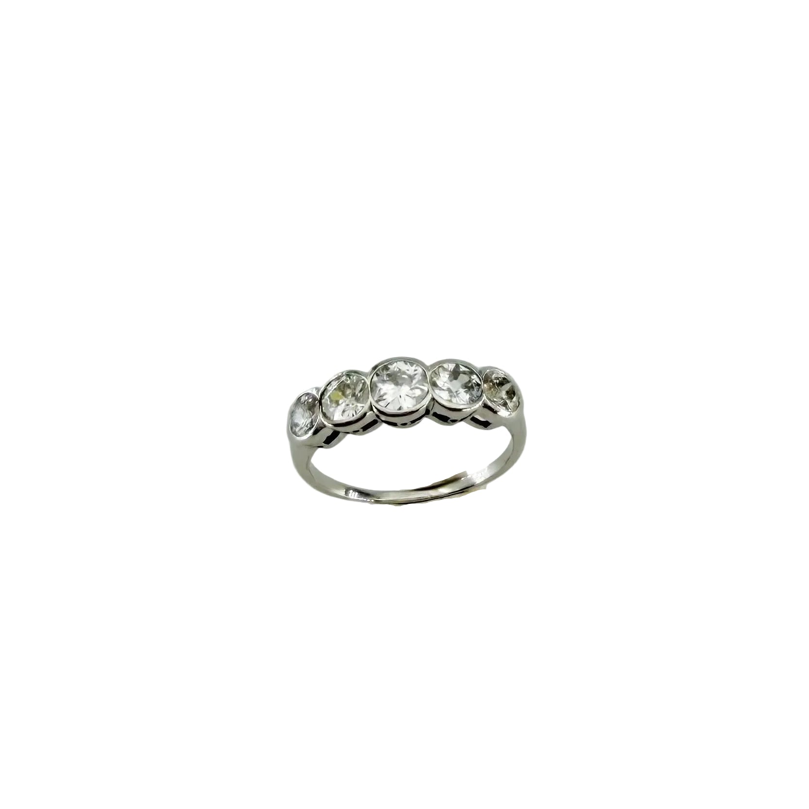 Platinum and Diamond Ring
