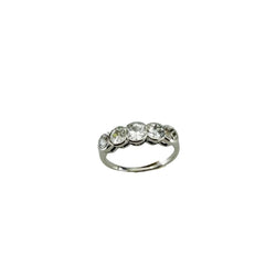Platinum and Diamond Ring