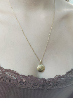 Yellow Gold Globe Pendant