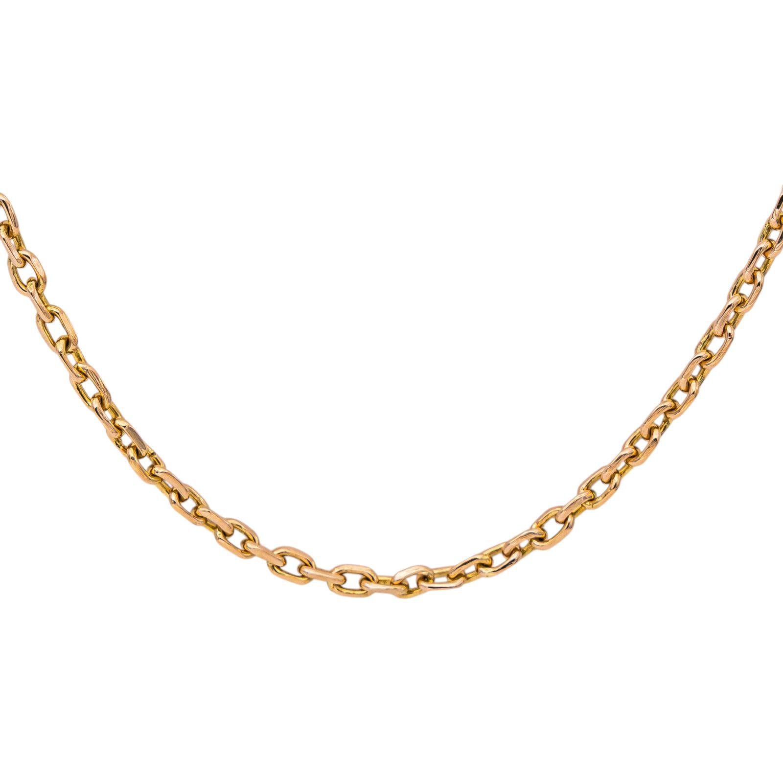 Collier Chaîne Forçat Or rose