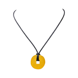 Dinh Van Yellow Gold-Plated Pendant