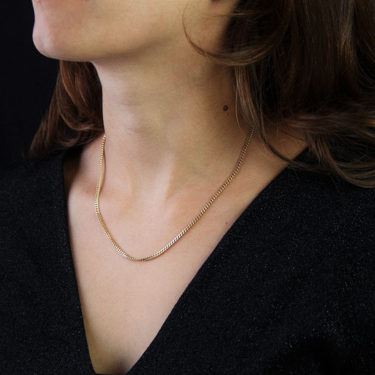 Yellow Gold Chain Necklace